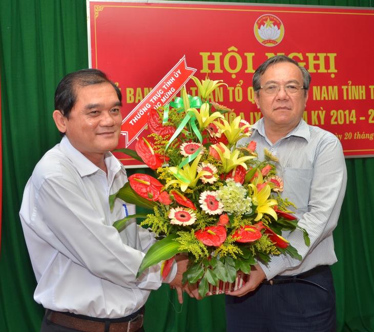 Hiệp thương, bổ sung ông Huỳnh Văn Quang giữ chức Chủ tịch Uỷ ban MTTQVN tỉnh